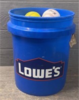 5 Gallon Bucket of Softballs