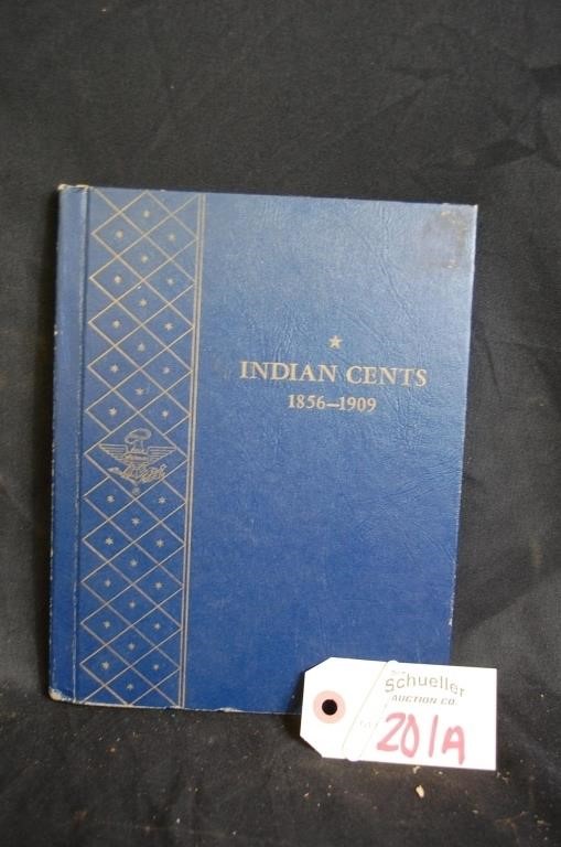 Indian Head Cent Book W/ Coins
