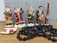 Santa Clauses and more lot