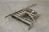 Vintage Louden Hay Trolley With Track