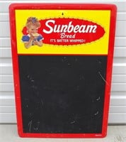 Vintage Sunbeam Bread Metal Advertising Sign
