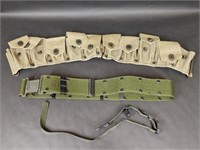 Garland Cartridge Belt & Army Combat Belt