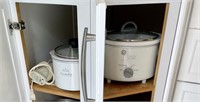 Kitchen Cabinet Contents - Crock Pots & Bamix