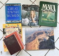 Mixed Book Lot - Israel, Maui, Great Jewish Women