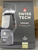Swiss tech hangen Bluetooth speaker and lantern