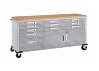 heavy duty commercial tool cabinet with shelf