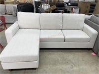 2 PC L SHAPED SECTIONAL, NEW UNIT BUT HAS SOME