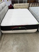 FULL SIZE ADJUSTABLE BED, USED