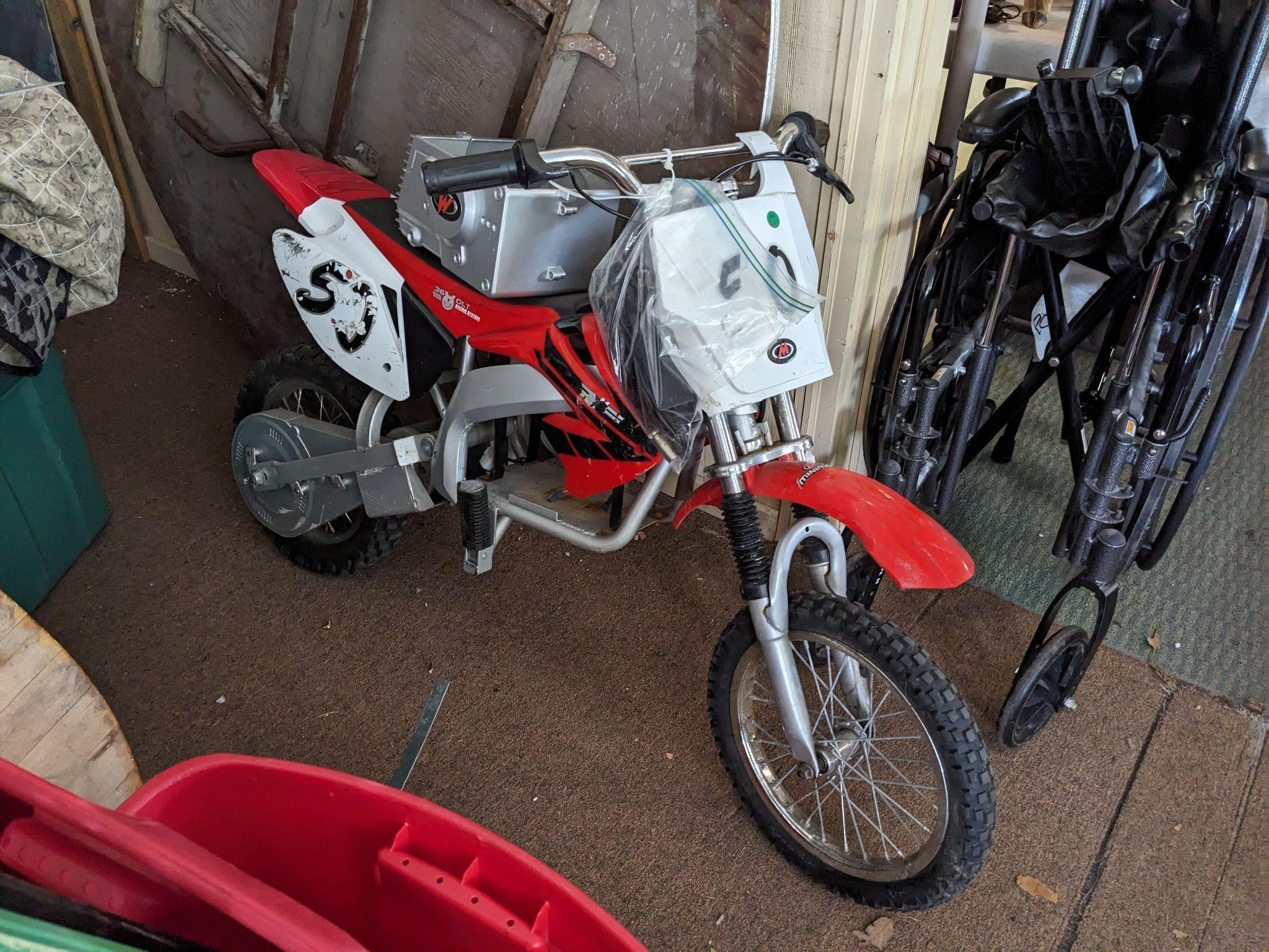 MiniMoto Electric Mini Dirt Bike