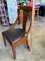 wooden side chair