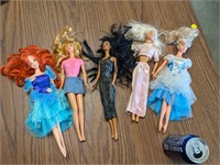 5 VTG Barbie Dolls