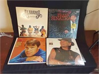 Box of Retro Country Records