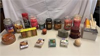 New & Used Candle Lot