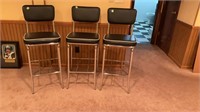 (3) 21’’ high matching bar chairs