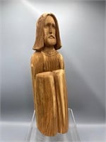 Jacob Salazar carved statue
