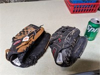2 Baseball Gloves