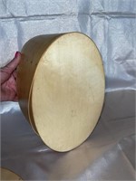 Small Oval Wooden Box / Cheese Firkin