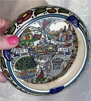 Holy Land Jerusalem Hand Painted  Ash Tray