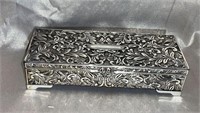 Gorgeous Godinger Silver Plate Jewelry Trinket Box