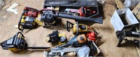 Lot of chain saws