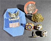 SON IN SERVICE PIN, VETERANS PINS &