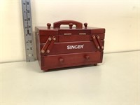 Singer Sewing Box with Thread