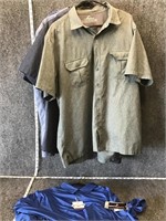 Mens Short Sleeve Dress Shirts Clothing Bundle