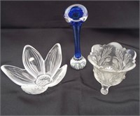 Cambridge Glass 3-toed Thistle bowl, Rosenthal