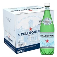 12pk S.Pellegrino Sparkling Natural Mineral Water