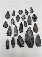 Oregon obsidian arrowhead