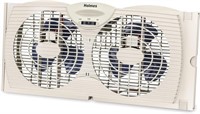 HOLMES Blade Manual Window Fan with Double Sided