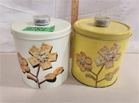 Vintage 2 – Cracker Cans with Lids