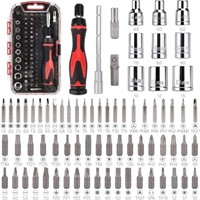 Magnetic ratchet wrench  and screwdriver Set