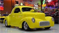 1941 WILLYS BLOWN STREET ROD COUPE