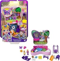 Polly Pocket Compact Playset, Backyard Butterfly