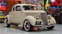 1936 FORD 5 WINDOW COUPE