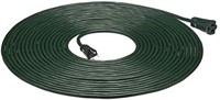 Basics 16/3 Vinyl Outdoor Extension Cord, Green,