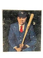 Early George Herman Babe Ruth in Suit Tie Card