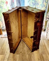 Very Old Captains Trunk 37" x 13" x 21"