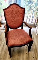Vintage Wood Side Chair 40" Tall