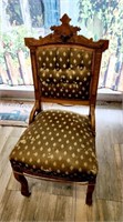 Antique Side Chair 38" Tall