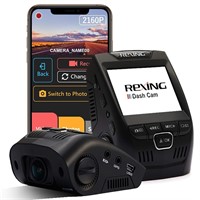 REXING V1 - 4K Ultra HD Car Dash Cam 2.4" LCD