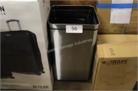 metal trash bin (no lid)