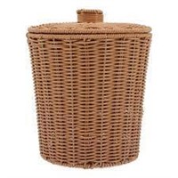 Hemoton Woven Laundry Basket Storage - 12x24x18
