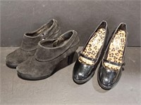 2 pairs of Black Heels