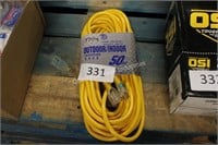 50’ indoor/outdoor extension cord