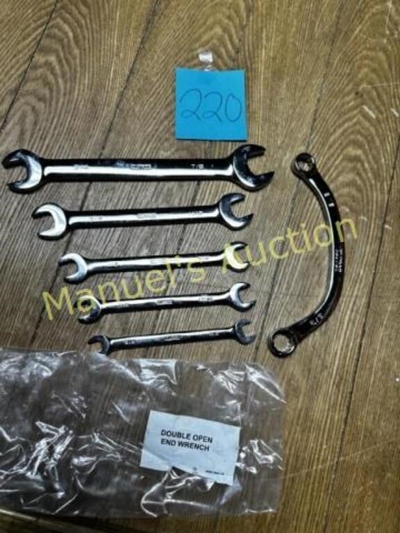 KLUTCH DOUBLE OPEN END WRENCHES