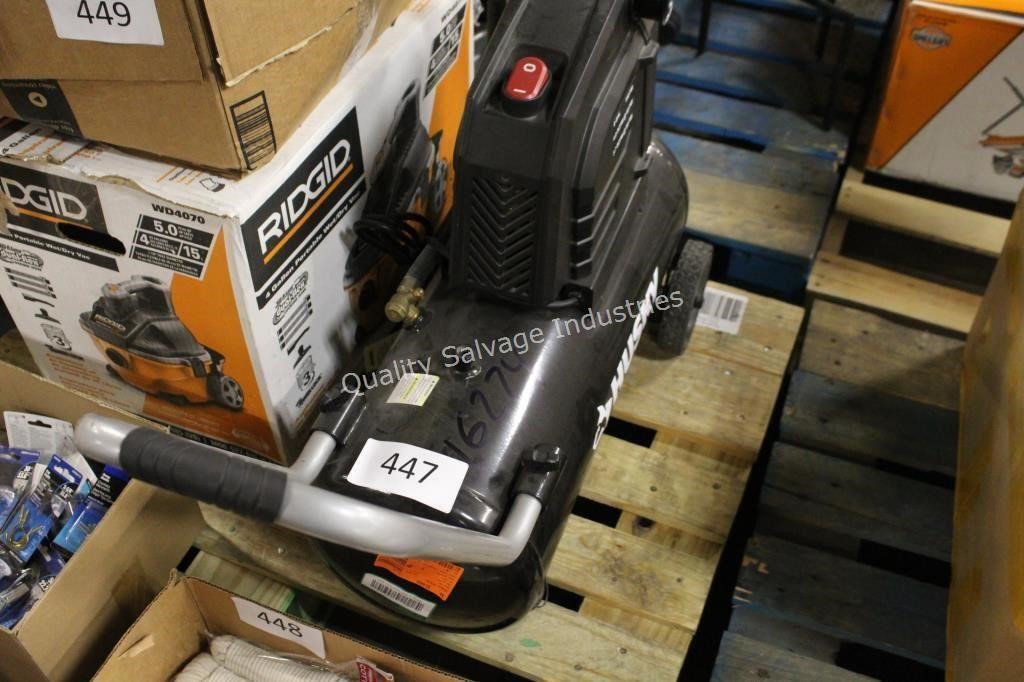 8G oil free air compressor (out of box)
