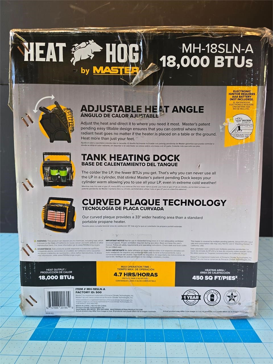 Heat Hog by Master portable propane heater