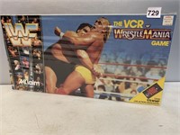 VCR SEALED IN BOX WRESTLE MANIA VINTAGE